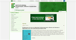 Desktop Screenshot of jatai.ifgoias.edu.br